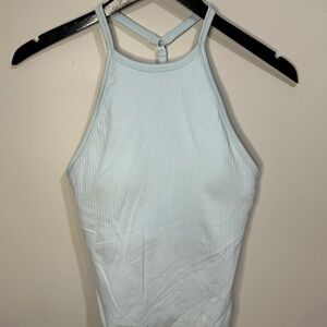 Lululemon - Light Blue Ribbed Tank Top